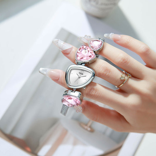 Elegant Crystal Women’s Watch